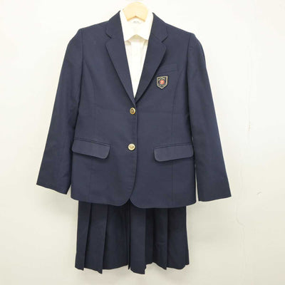 【中古】京都府 京都明徳高等学校/旧制服 女子制服 3点 (ブレザー・シャツ・スカート) sf046188