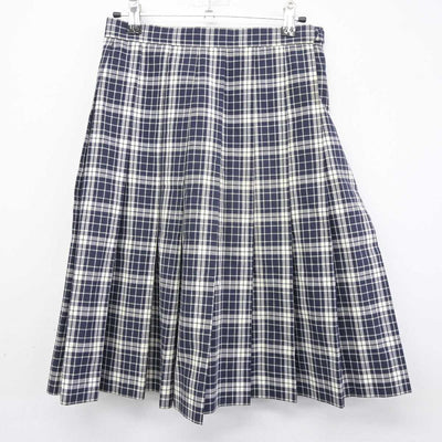 【中古】京都府 京都明徳高等学校/旧制服 女子制服 2点 (ニットベスト・スカート) sf046189