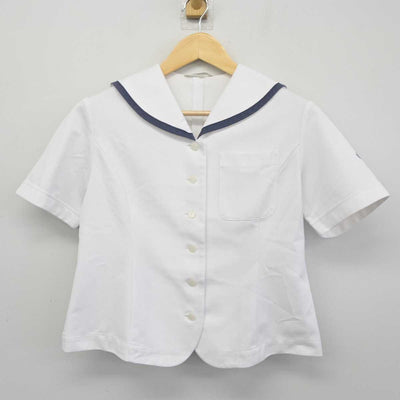 【中古】愛知県 桃陵高等学校 女子制服 2点 (セーラー服・スカート) sf046209