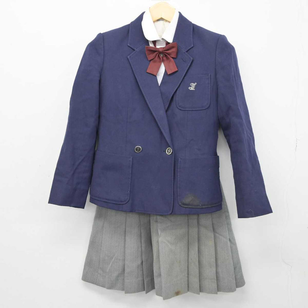 中古】富山県 石動高等学校 女子制服 5点 (ブレザー・シャツ・ニット・スカート) sf046214 | 中古制服通販パレイド