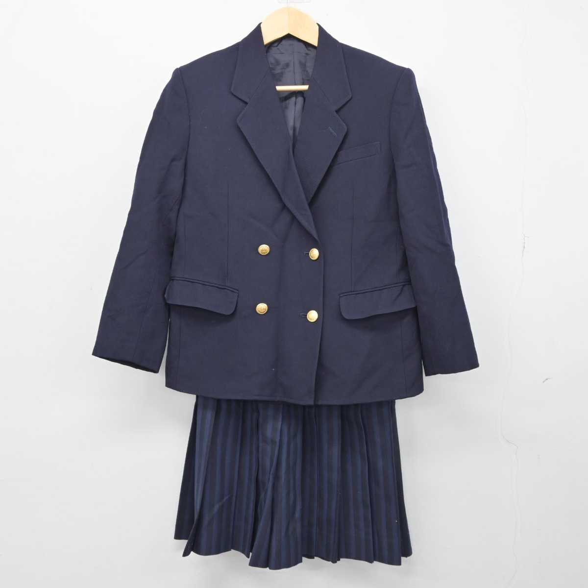 【中古】神奈川県 桐蔭学園高等学校 女子制服 2点 (ブレザー・スカート) sf046216