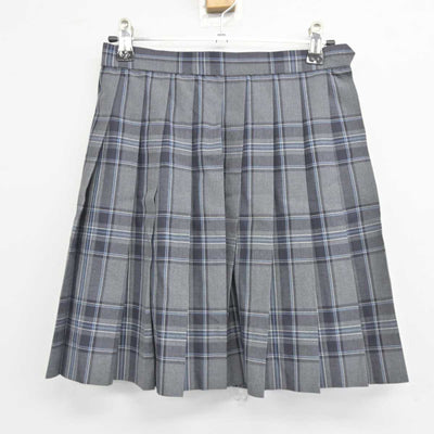 【中古】神奈川県 桐蔭学園高等学校 女子制服 2点 (ニットベスト・スカート) sf046218