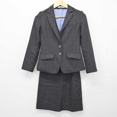 【中古】 事務服 女子制服 3点 (ジャケット・ベスト・スカート) sf046219