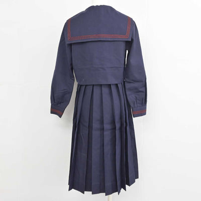 【中古】福岡県 福岡女学院高等学校 女子制服 3点 (セーラー服・ジャンパースカート) sf046223