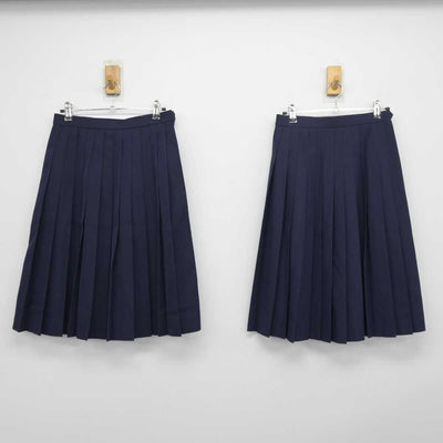 【中古】愛知県 西尾中学校 女子制服 4点 (セーラー服・スカート・スカート) sf046240