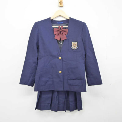 【中古】埼玉県 山村国際高等学校 女子制服 3点 (ブレザー・スカート) sf046272