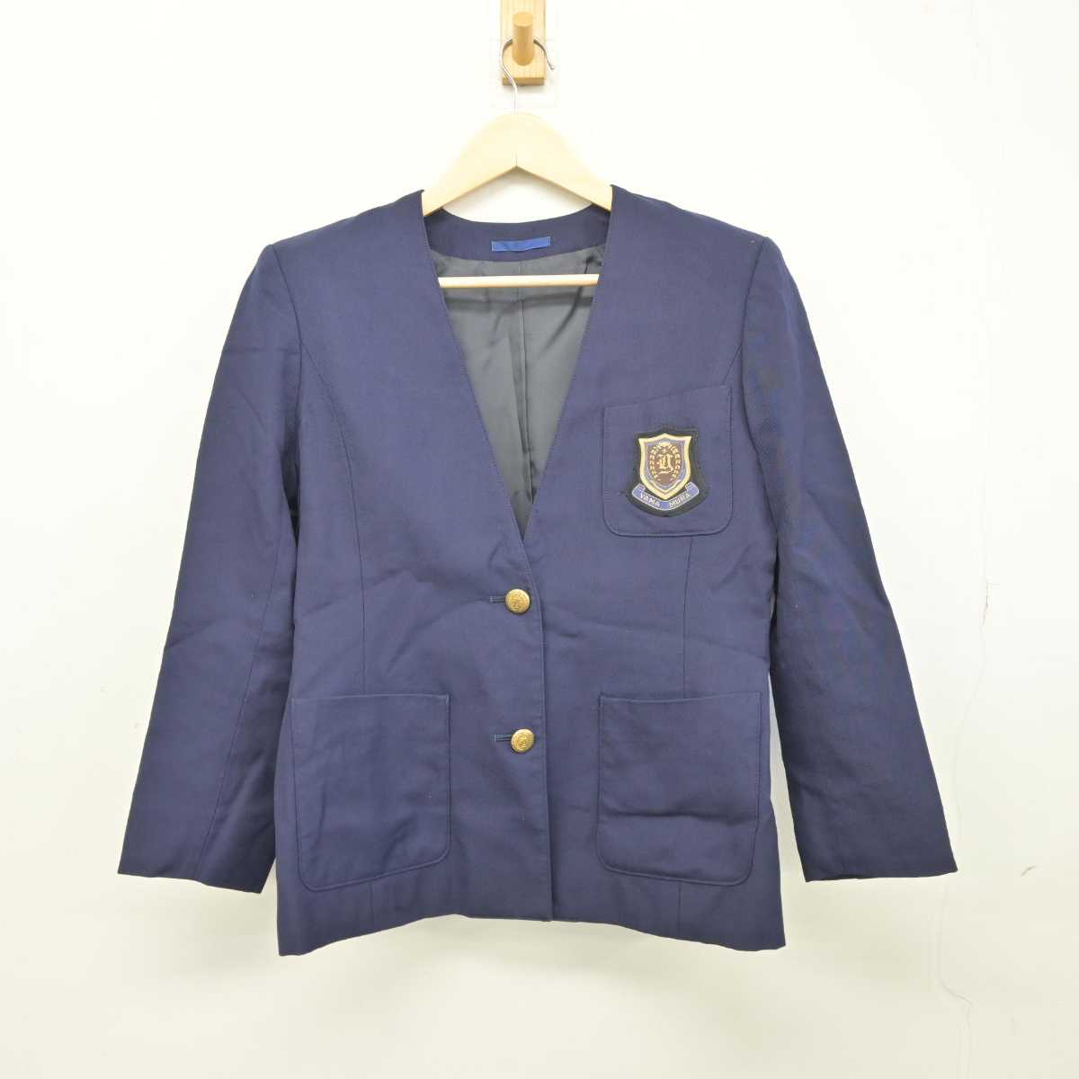 【中古】埼玉県 山村国際高等学校 女子制服 3点 (ブレザー・スカート) sf046272