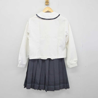 【中古】福井県 武生商工高等学校 女子制服 3点 (シャツ・スカート) sf046284