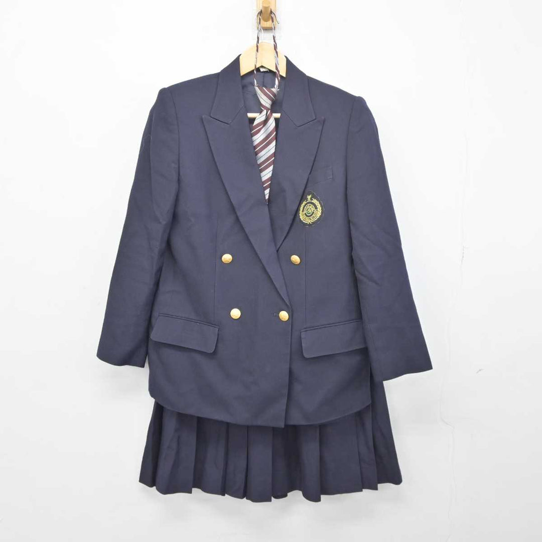 【中古】静岡県 三島南高等学校 女子制服 3点 (ブレザー・スカート) sf046285