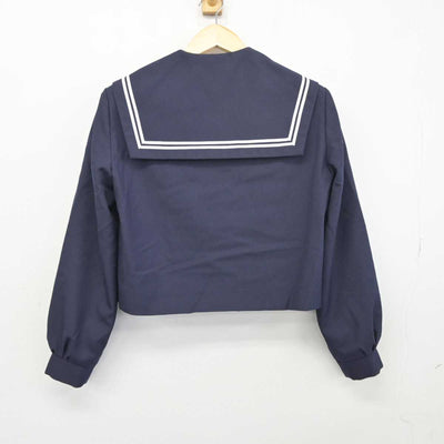 【中古】愛知県 富田中学校 女子制服 3点 (セーラー服・スカート) sf046289