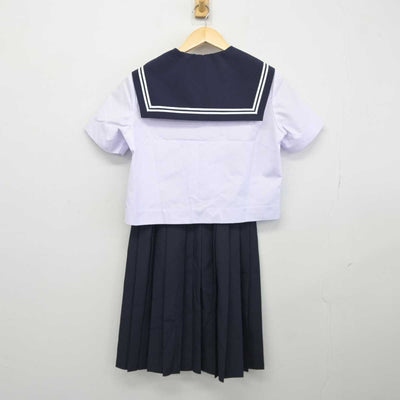 【中古】愛知県 富田中学校 女子制服 3点 (セーラー服・スカート) sf046290