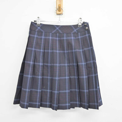 【中古】東京都 大成高等学校 女子制服 2点 (ニット・スカート) sf046297