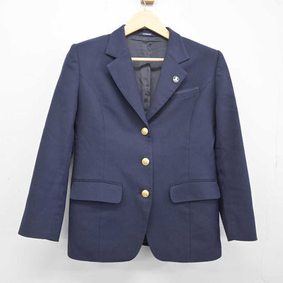 【中古】福島県 あさか開成高等学校 女子制服 3点 (ブレザー・スカート) sf046301