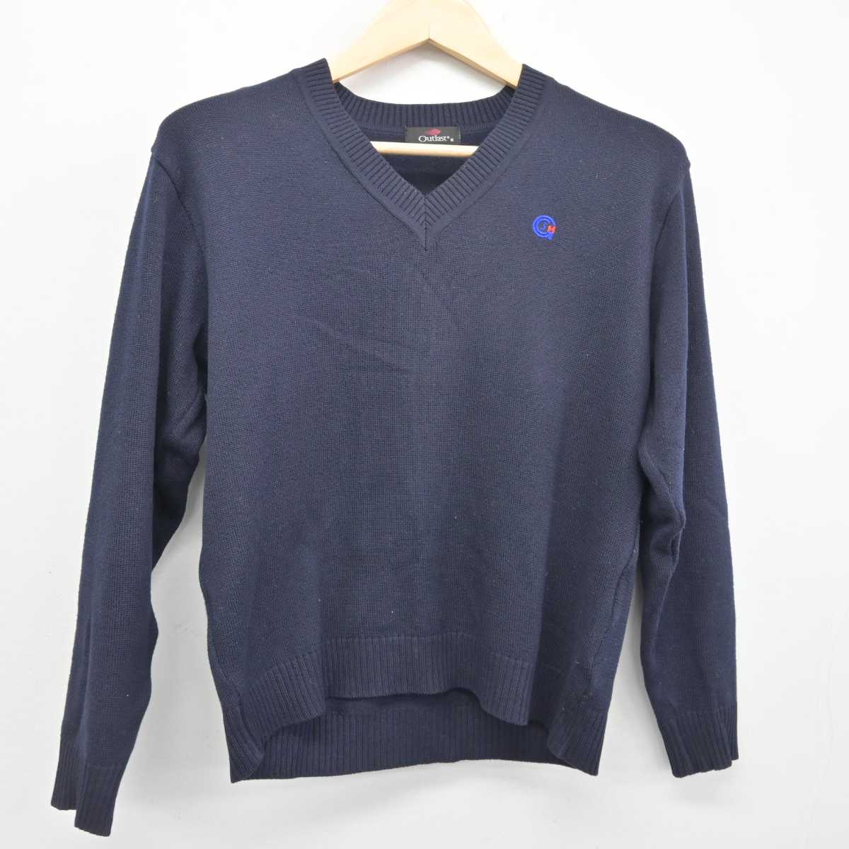 【中古】福島県 あさか開成高等学校 女子制服 2点 (ニット・ニット) sf046303