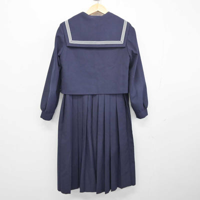 【中古】福岡県 当仁中学校 女子制服 3点 (セーラー服・ジャンパースカート) sf046312