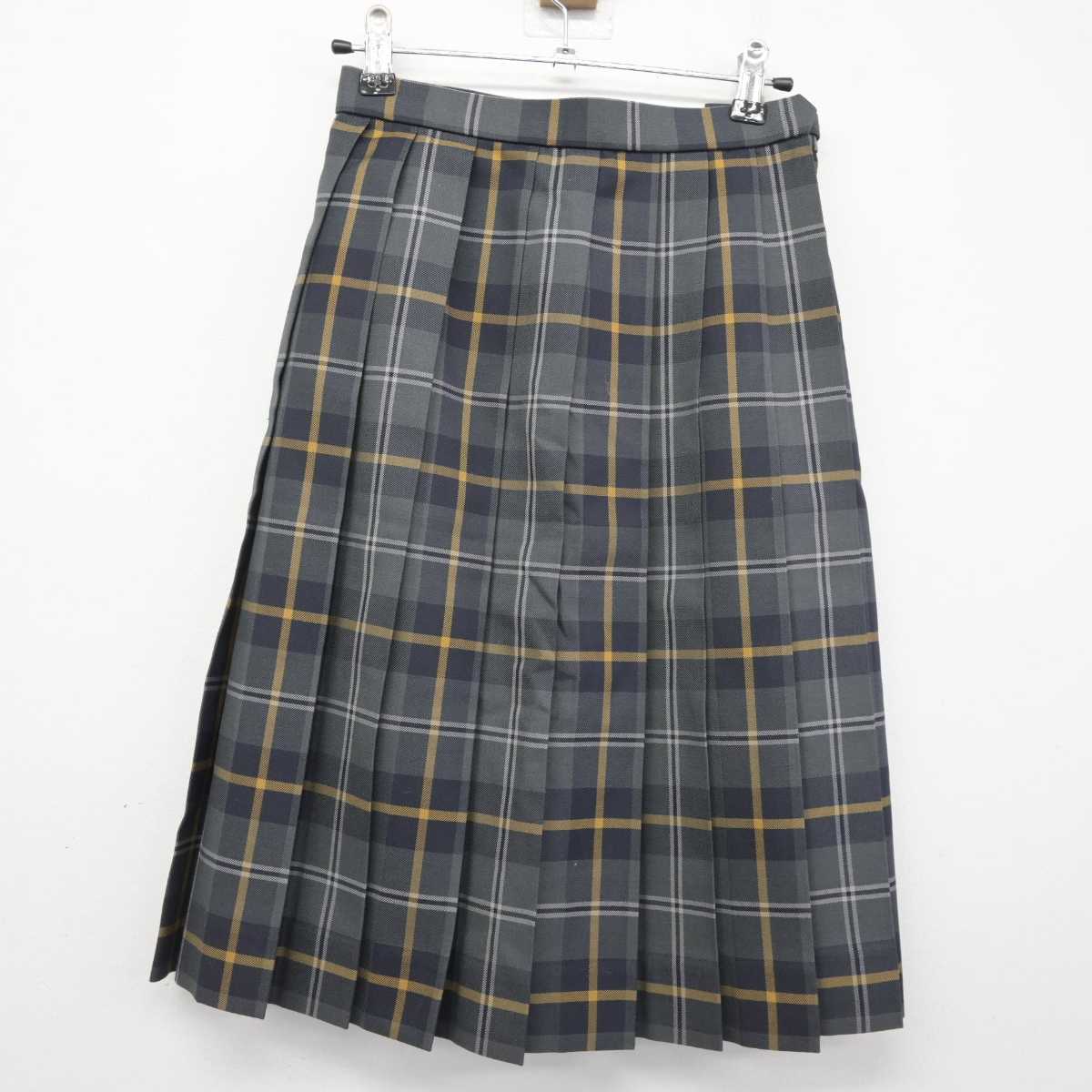 【中古】東京都 桜丘中学校高等学校 女子制服 5点 (ニット・スカート) sf046316