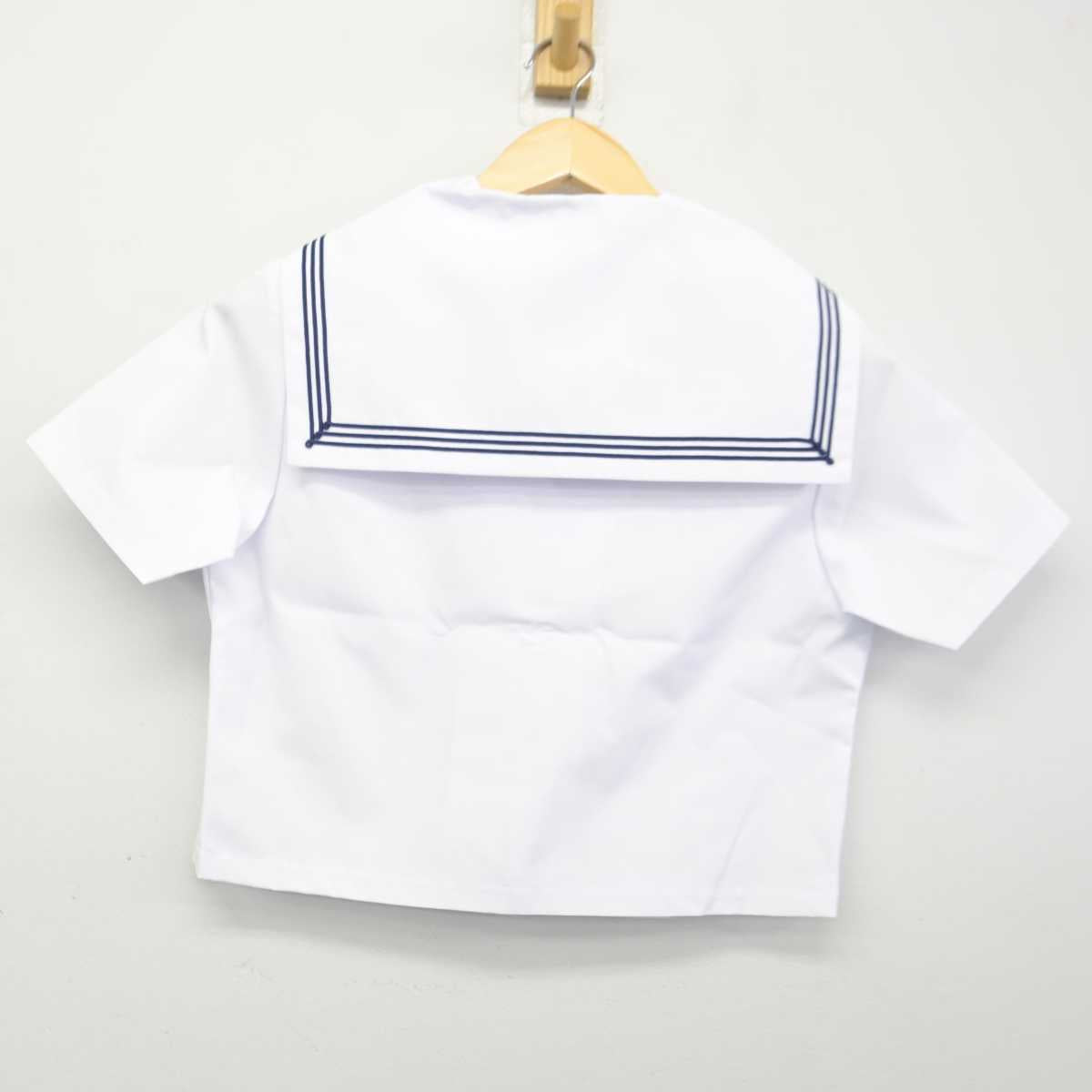 【中古】北海道 札幌市立宮の森中学校 女子制服 4点 (セーラー服) sf046324