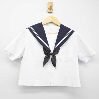 【中古】岐阜県 可児市立東可児中学校 女子制服 4点 (セーラー服・スカート) sf046328