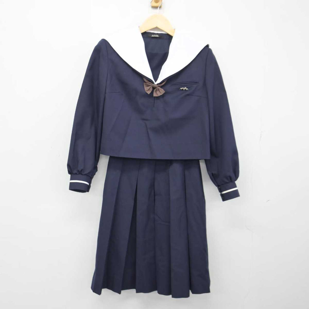 中古】静岡県 静岡市立高等学校 女子制服 3点 (セーラー服・スカート) sf046333 | 中古制服通販パレイド