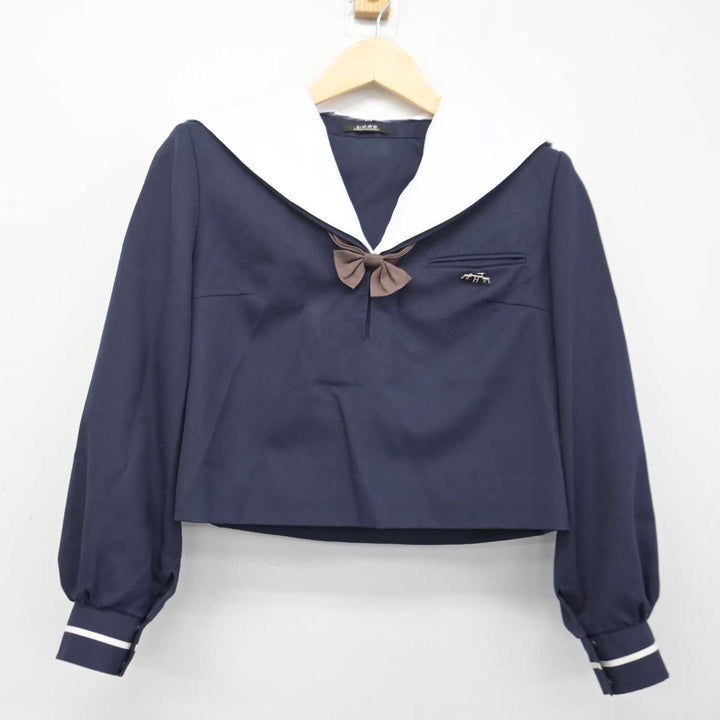 【中古】静岡県 静岡市立高等学校 女子制服 3点 (セーラー服・スカート) sf046333 | 中古制服通販パレイド