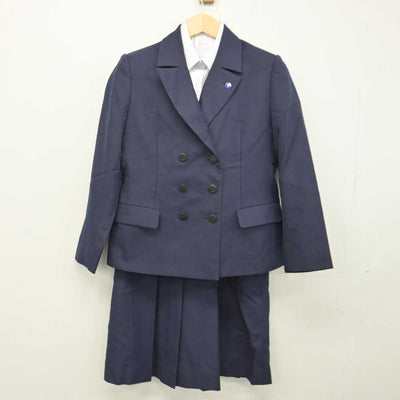 【中古】神奈川県 松陽高等学校 女子制服 3点 (ブレザー・シャツ・スカート) sf046335