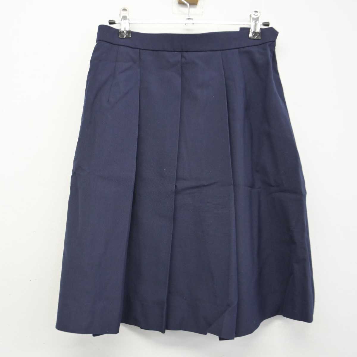 【中古】神奈川県 松陽高等学校 女子制服 2点 (シャツ・スカート) sf046336