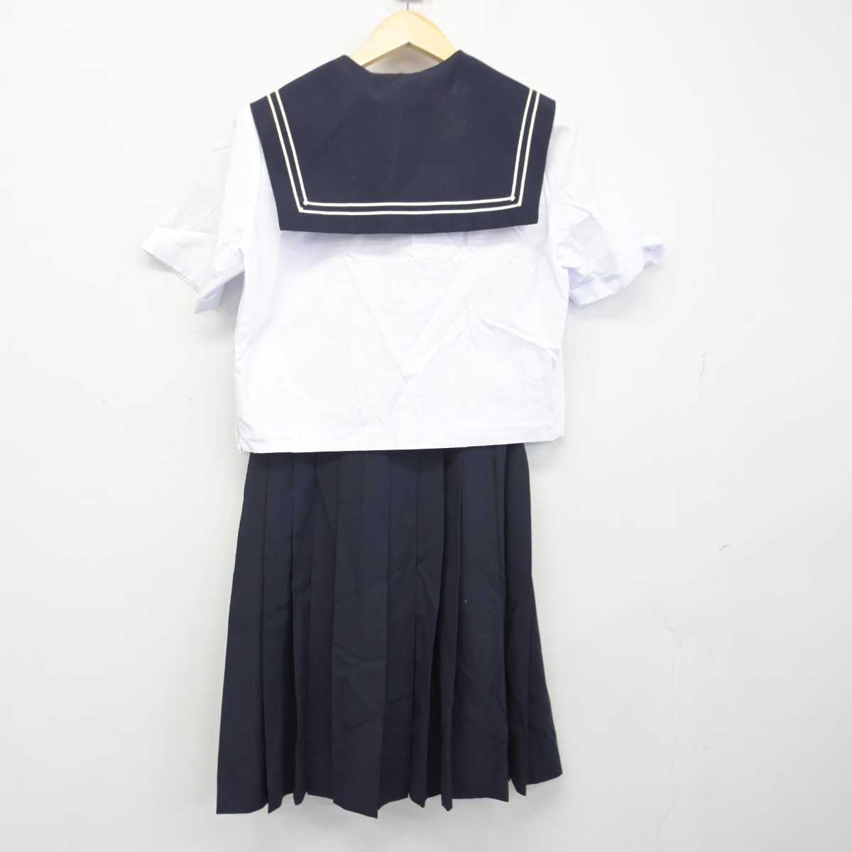 【中古】岩手県 盛岡北高等学校 女子制服 2点 (セーラー服・スカート) sf046339