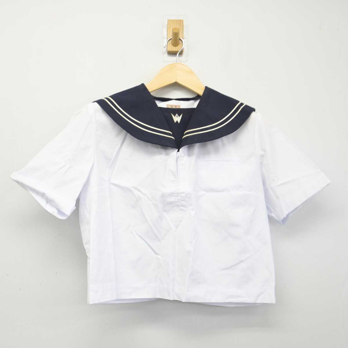 【中古】岩手県 盛岡北高等学校 女子制服 2点 (セーラー服・スカート) sf046339