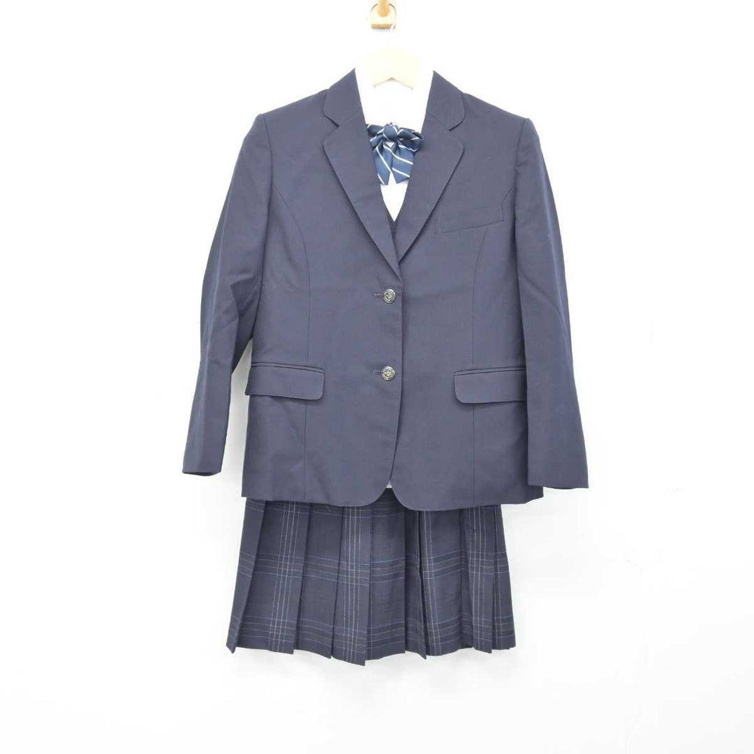 【中古】東京都 国立第三中学校 女子制服 6点 (ブレザー・ベスト・シャツ・スカート) sf046349 | 中古制服通販パレイド