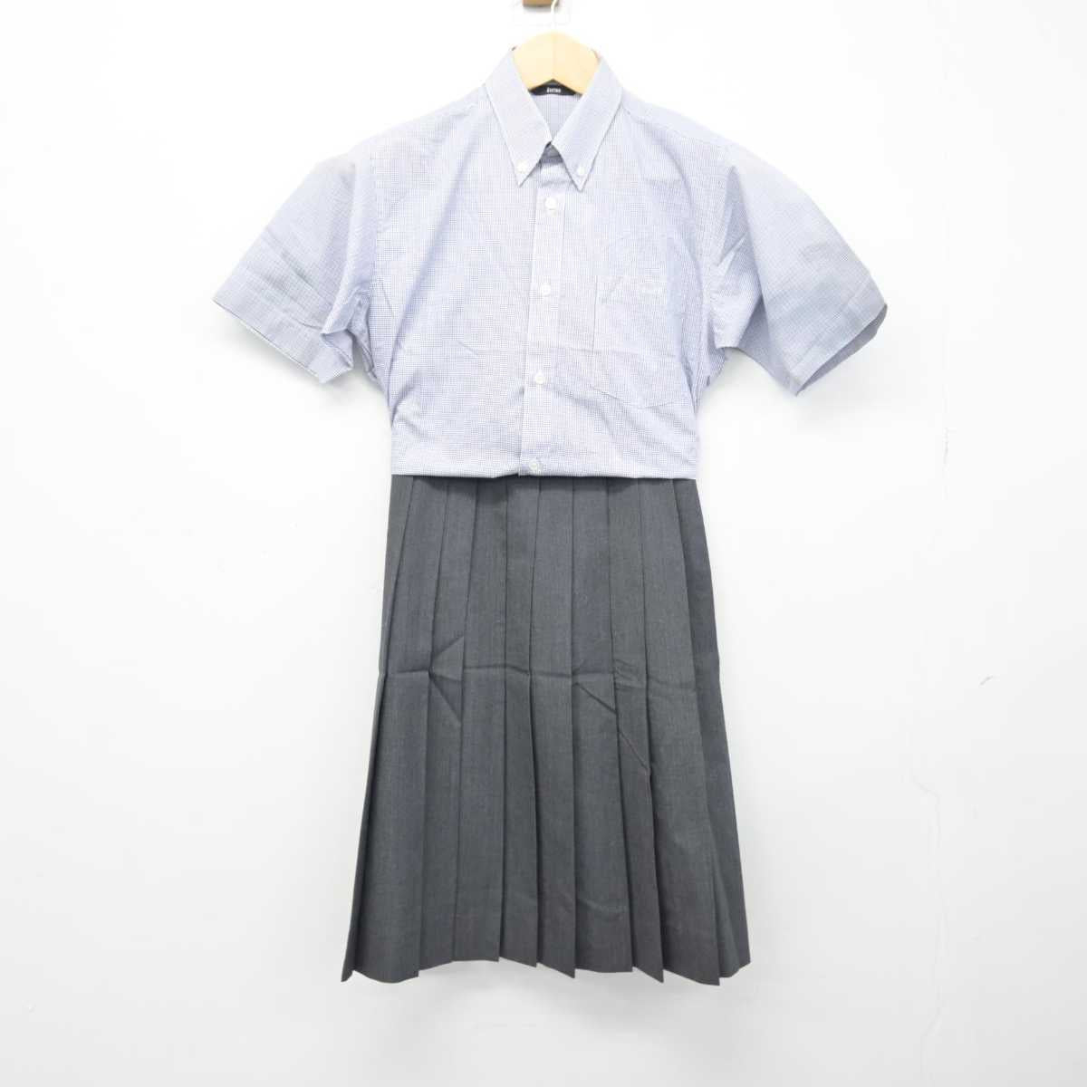 【中古】東京都 宝仙学園中学校 女子制服 3点 (シャツ・シャツ・スカート) sf046357