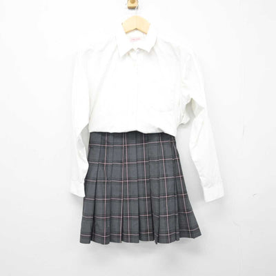 【中古】神奈川県 生田東高等学校 女子制服 2点 (シャツ・スカート) sf046368