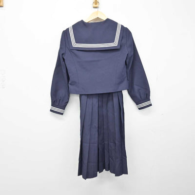 【中古】東京都 奥戸中学校 女子制服 3点 (セーラー服・ジャンパースカート) sf046369