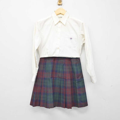 【中古】神奈川県 関東学院高等学校 女子制服 3点 (シャツ・スカート・スカート) sf046374