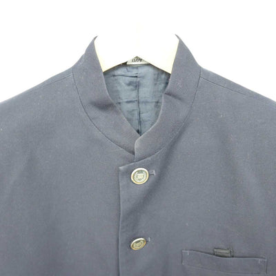 【中古】大阪府 大阪市立西中学校 男子制服 4点 (ブレザー・シャツ・ズボン) sf046378