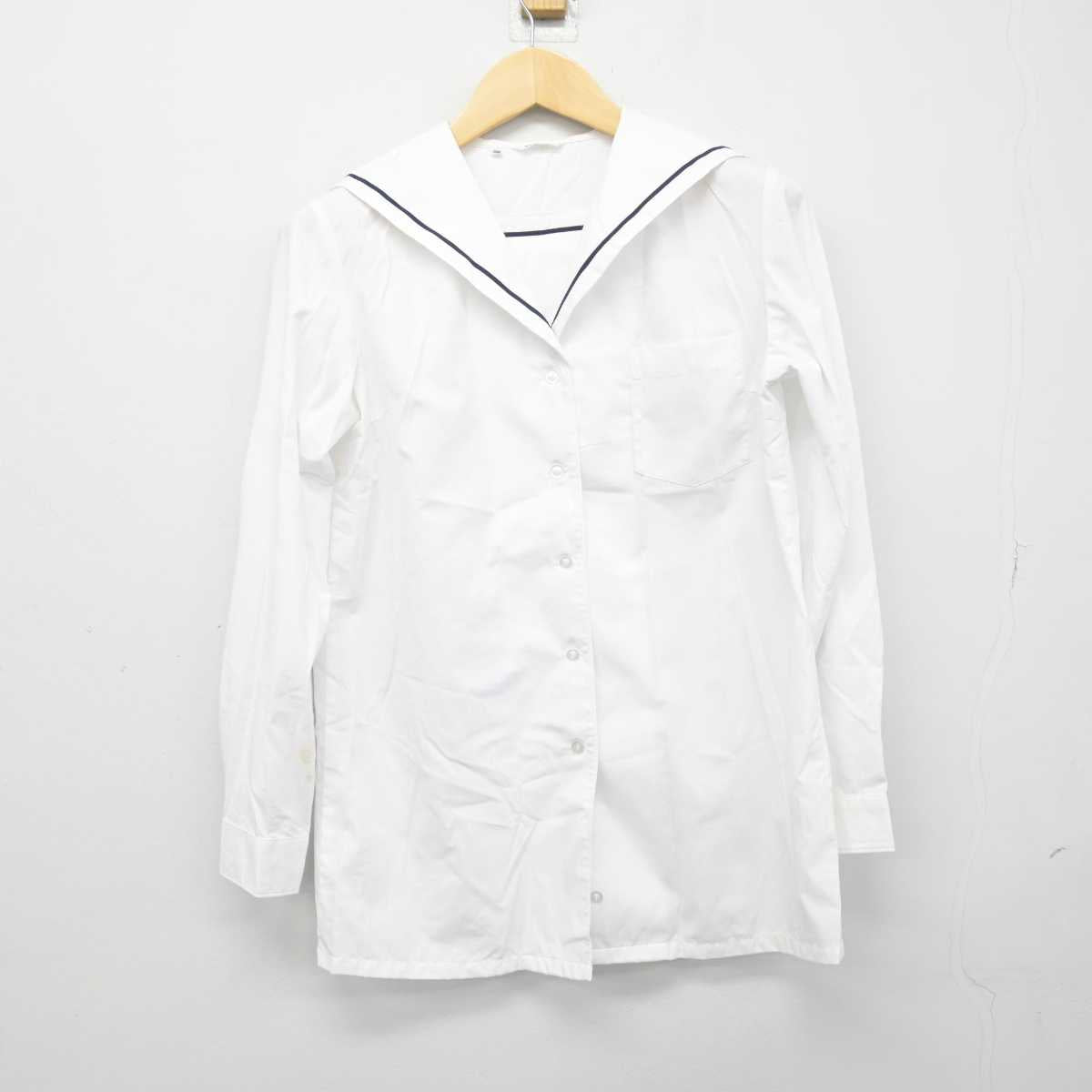 【中古】鹿児島県 国分中央高等学校 女子制服 3点 (ベスト・シャツ・スカート) sf046379