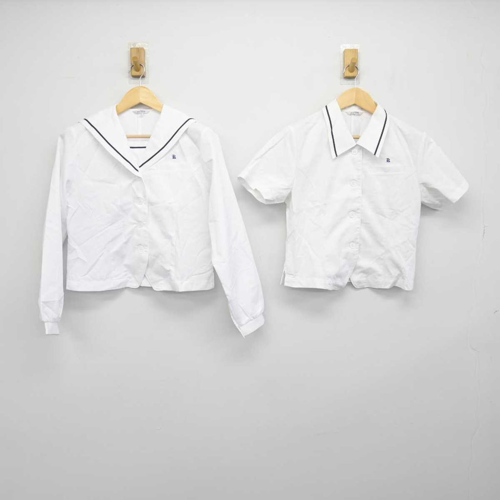 中古】鹿児島県 国分中央高等学校 女子制服 2点 (シャツ