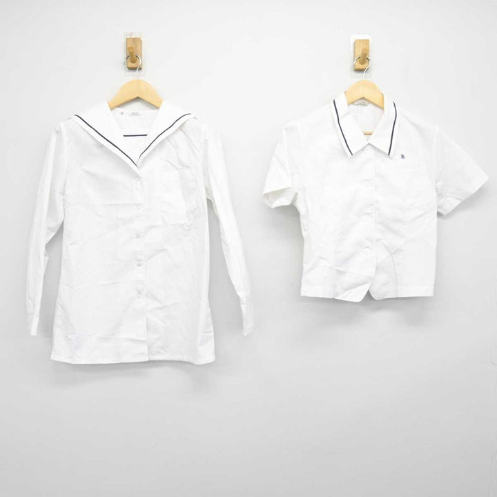 中古】鹿児島県 国分中央高等学校 女子制服 2点 (シャツ