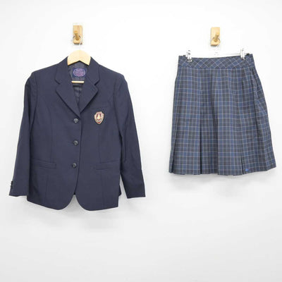 【中古】京都府 大谷中学高等学校 女子制服 3点 (ブレザー・スカート) sf046410