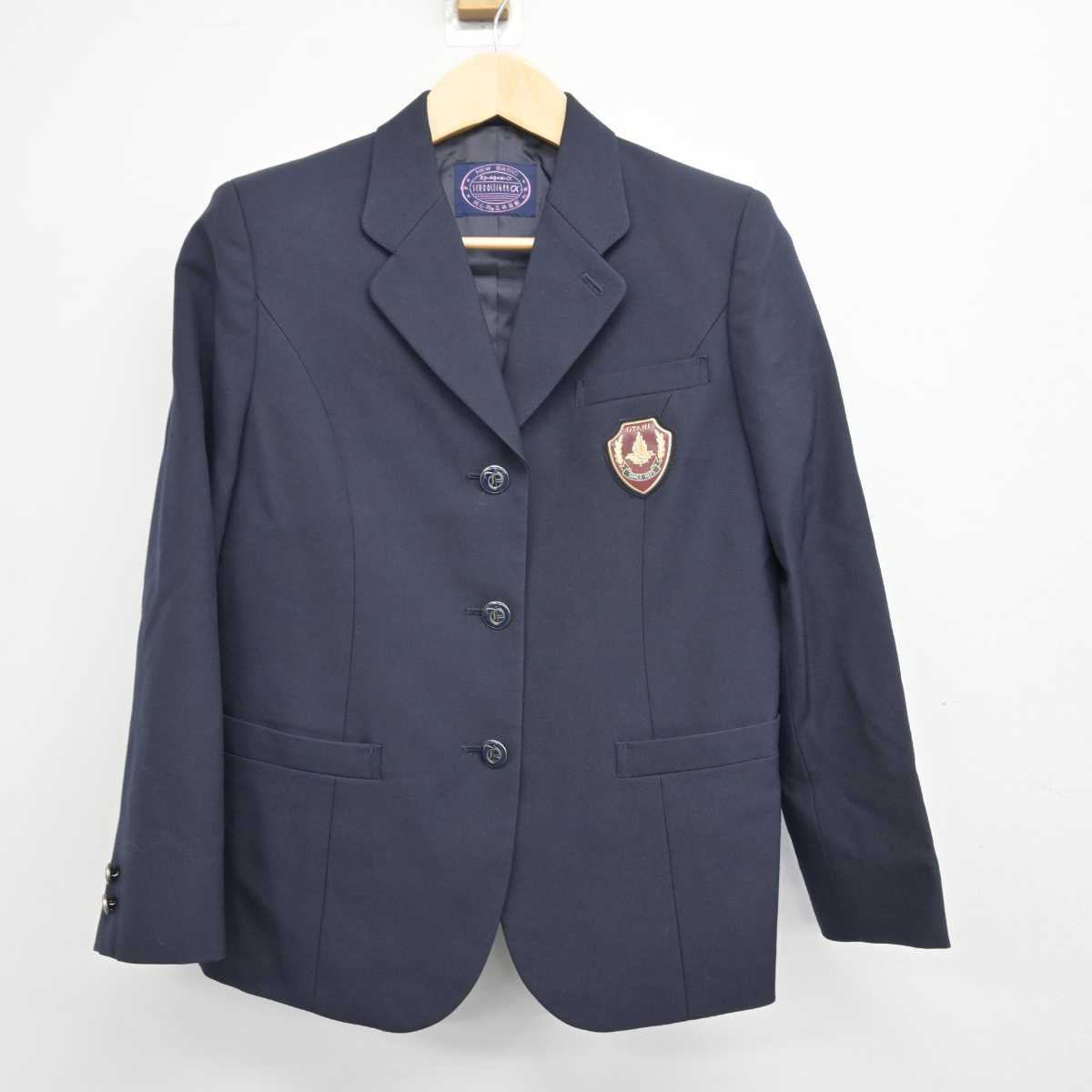 【中古】京都府 大谷中学高等学校 女子制服 3点 (ブレザー・スカート) sf046410