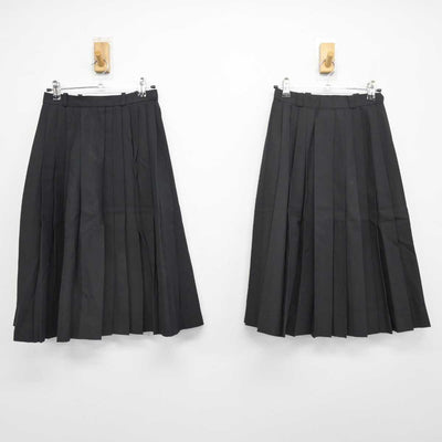 【中古】愛知県 稲沢東高等学校 女子制服 2点 (スカート・スカート) sf046441