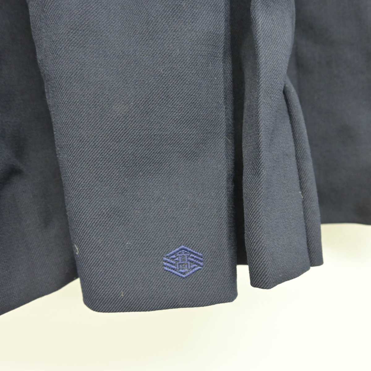 【中古】埼玉県 川越西高等学校 女子制服 3点 (セーラー服・スカート) sf046445