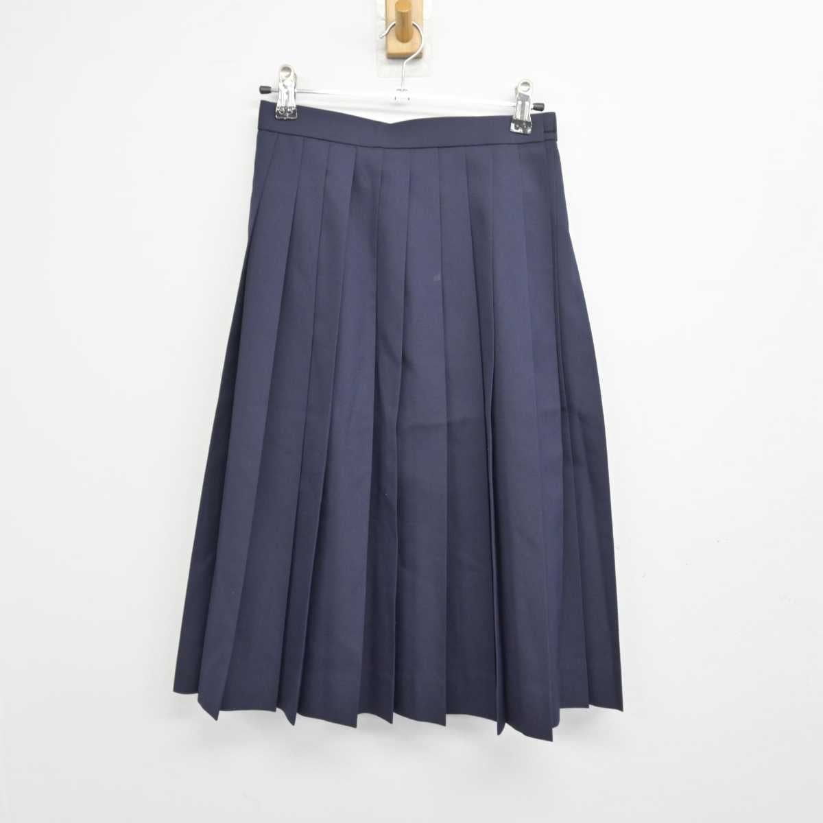 【中古】北海道 新琴似中学校(旧制服) 女子制服 2点 (ベスト・スカート) sf046463