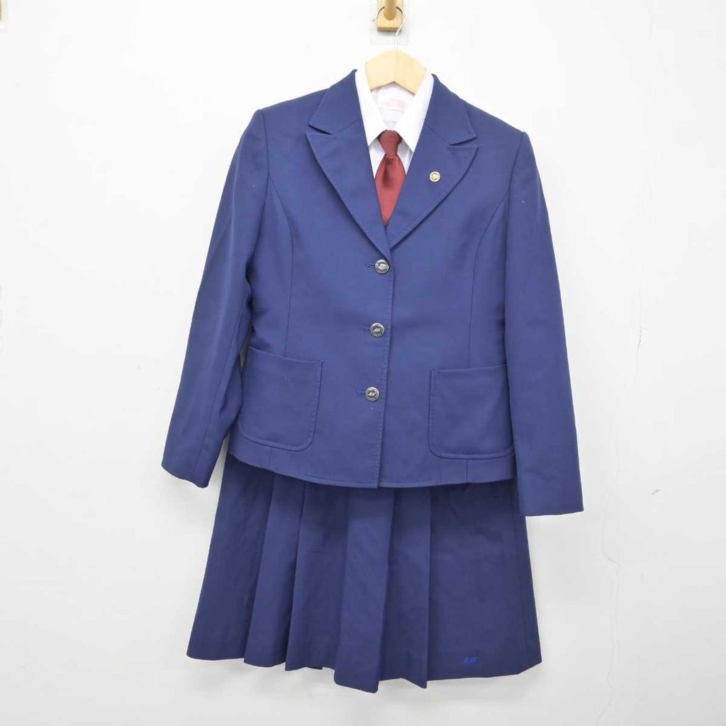 【中古】広島県 福山市明王台高等学校 女子制服 5点 (ブレザー・ベスト・シャツ・スカート) sf046464 | 中古制服通販パレイド