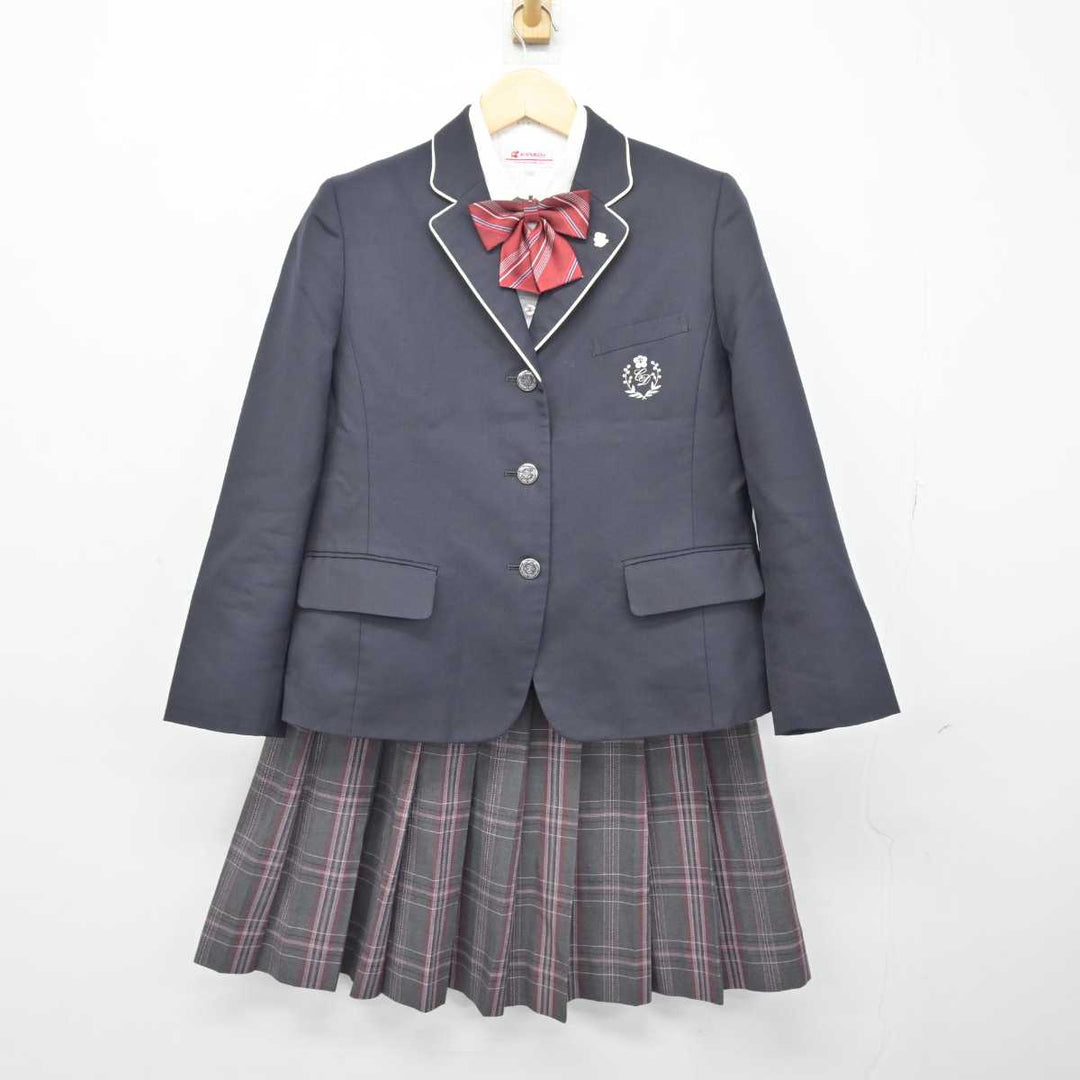 【中古】福岡県 筑紫台高等学校 女子制服 3点 (ブレザー・シャツ・スカート) sf046474 | 中古制服通販パレイド