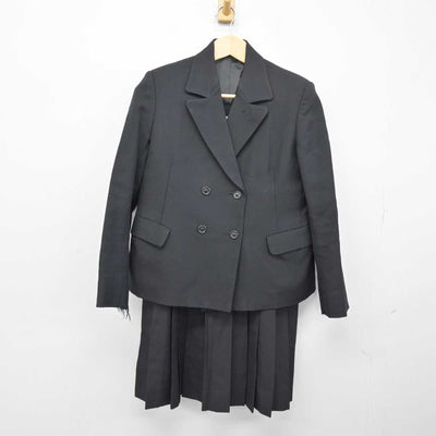 【中古】埼玉県 不動岡高等学校 女子制服 2点 (ブレザー・ジャンパースカート) sf046483