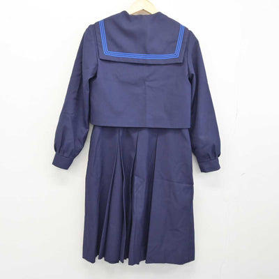 【中古】福岡県 香住丘高等学校 女子制服 3点 (セーラー服・ジャンパースカート) sf046494