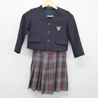 【中古】東京都 東京創価小学校 女子制服 2点 (ブレザー・ジャンパースカート) sf046500