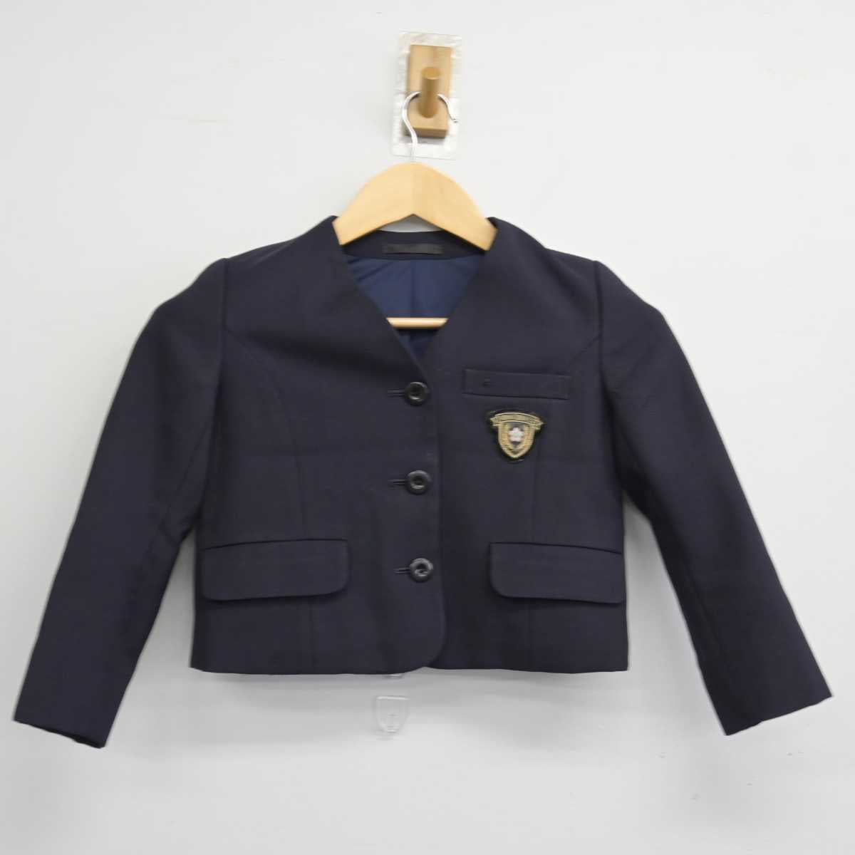 【中古】東京都 東京創価小学校 女子制服 2点 (ブレザー・ジャンパースカート) sf046500