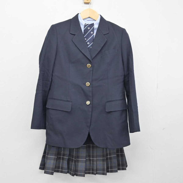 西浜高校 ブレザー L y17 神奈川県 茅ヶ崎西浜高校 ブレザー+夏服・冬服スカート+