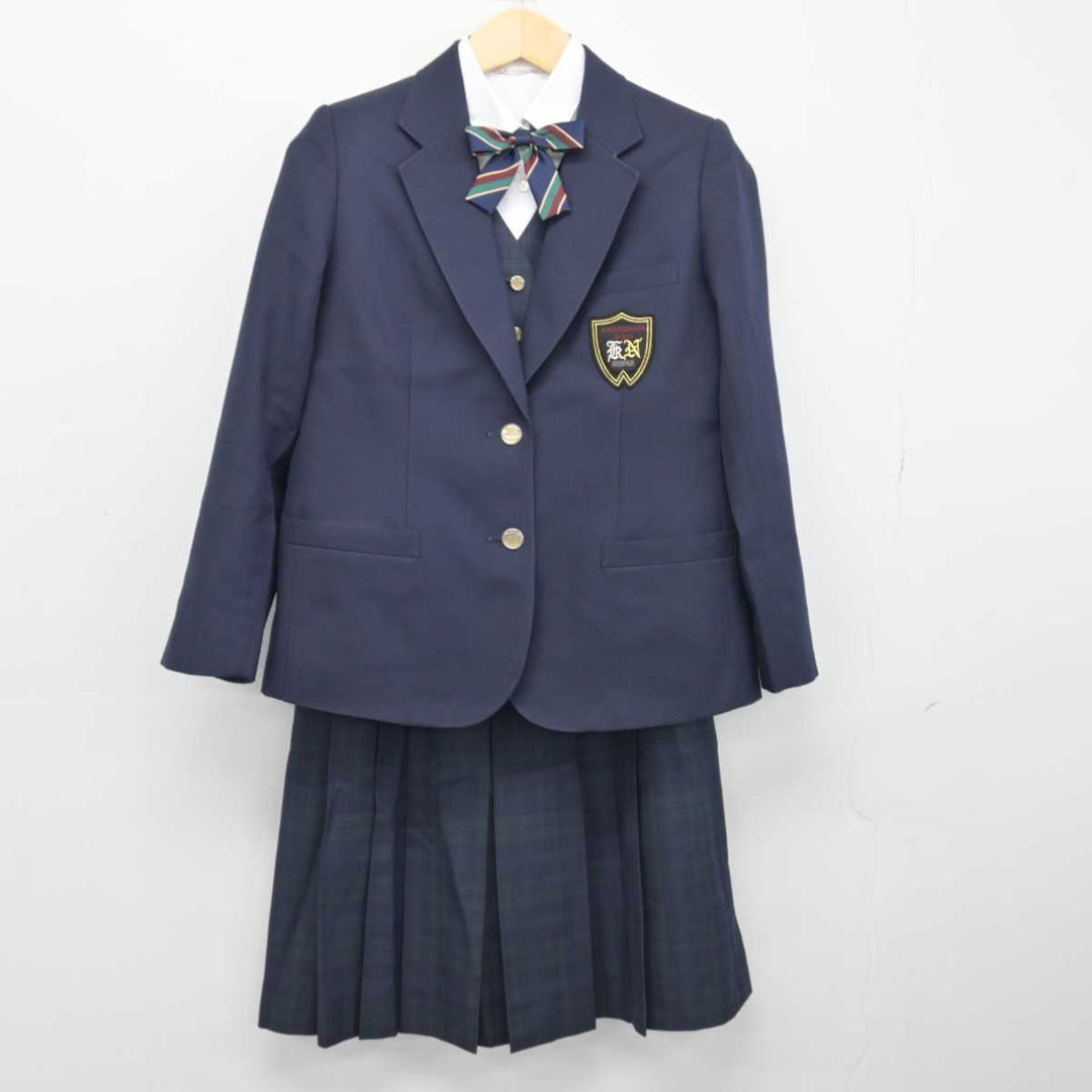 中古】岐阜県 各務原西高等学校 女子制服 6点 (ブレザー・ベスト・シャツ・スカート) sf046505 | 中古制服通販パレイド